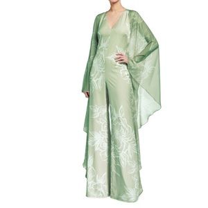 NWT Badgley Mischka Caftan (green) 🦋 NWT